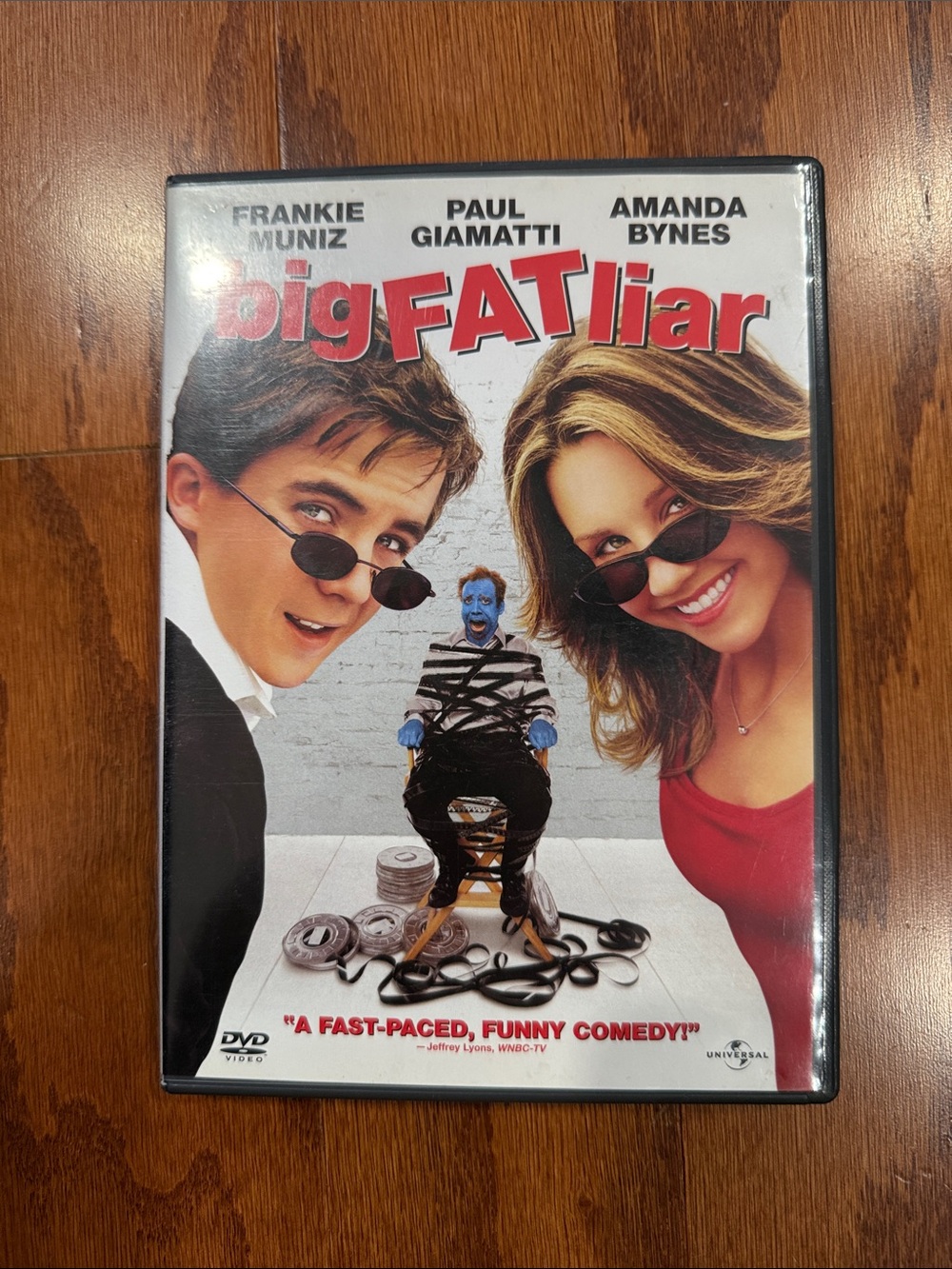 Big Fat Liar DVD 2002 Frankie Muniz Amanda Bynes Comedy